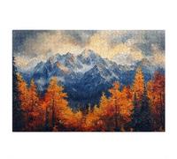 Puzzle 1500 Piezas Adultos, Puzzle 1500 Piezas de Madera, Rompecabezas para Adultos Paisaje Patrón, Rompecabezas Desafiante para Toda la Familia, Regalos Originales para Mujer, Tema: Montaña, R-76