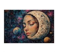 Puzzle 1500 Piezas Adultos, Puzzle 1500 Piezas de Madera, Rompecabezas para Adultos Planeta Patrón, Rompecabezas Desafiante para Toda la Familia, Regalos Originales para Mujer, Tema: Abstracto, Q-46