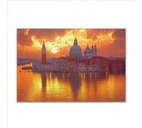 Puzzle 1500 Piezas Adultos Puzzle Arquitectura Paisaje Rompecabezas Adultos XXL 87 x 57cm, Impossible Rompecabezas, Madera Jigsaw Arte Juego Educa Familiar Aliviar El Estrés, Regalos de Pascua O-6