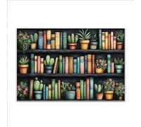 Puzzle 1500 Piezas Adultos Puzzle Biblioteca Rompecabezas Adultos XXL 87 x 57cm, Impossible Rompecabezas, Madera Jigsaw Arte Juego Educa Familiar Aliviar El Estrés, Regalos para Hombres y Mujeres N-1