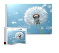 Puzzle 1500 Piezas Adultos, Puzzle Diente de león XXL 87 x 57 cm, Paisaje Rompecabezas Adultos Desafiantes Imposible, DIY Jigsaw Arte Ivertido Juego Familiar Decorar Paredes, Regalos de Pascua J-0
