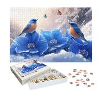 Puzzle 1500 Piezas Adultos, Puzzle Flor con Exquisita Caja de Embalaje, 1500 Piezas Rompecabezas Desafiante para Adultos, Rompecabezas Pájaro para Toda la Familia, Regalo Mujer, Regalo Hombres, -8804
