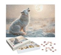 Puzzle 1500 Piezas Adultos, Puzzle Lobo con Exquisita Caja de Embalaje, 1500 Piezas Rompecabezas Desafiante para Adultos, Rompecabezas Luna para Toda la Familia, Regalo Mujer, Regalo Hombres, -8924