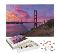Puzzle 1500 Piezas Adultos, Puzzle San Francisco con Exquisita Caja de Embalaje, 1500 Piezas Rompecabezas Desafiante para Adultos, Rompecabezas Paisaje para Toda la Familia, para Regalo Mujer, -8824
