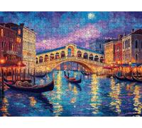 Puzzle 1500 Piezas Adultos, Rompecabezas de Madera 87 x 57 cm Gran Detalle y Colores Vivos - Un Desafío Divertido para Familia y Amigos, Actividad Creativa y Regalo Educativo, Puente sueño-2 f0-835