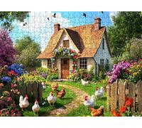 Puzzle 1500 Piezas Adultos, Rompecabezas de Madera 87 x 57 cm Gran Detalle y Colores Vivos - Un Desafío Divertido para Familia y Amigos, Actividad Creativa y Regalo Educativo, cortijo Cabina f0-811