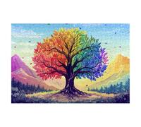 Puzzle 1500 Piezas Árbol Puzzles Paisajes Medidas 87x57cm Rompecabezas para Adultos Entretenimiento Creativo, Divertido Clásico Rompecabezas Juguetes Educativos Regalos Originales para Mujer E-41