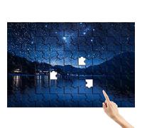 Puzzle 1500 Piezas Cielo Estrellado, Rompecabezas Adultos, Juegos Educativos Familiares, Desafía Puzzle Ciudad Creativo, Conjunto Colorido e Interesante con Caja Regalo Mujer Decoracion Habitacion Z-7