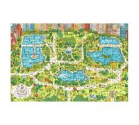 Puzzle 1500 Piezas Ciudad, Puzzle Jardín, Puzzles 1500 Piezas Adultos, Rompecabezas de Madera con Caja Regalo, Rompecabezas Adultos para Toda la Familia, Regalos Originales para Mujer 87x57cm -1568
