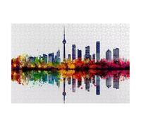 Puzzle 1500 Piezas Ciudades Puzzles Paisajes Medidas 87x57cm Rompecabezas para Adultos Entretenimiento Creativo, Divertido Clásico Rompecabezas Juguetes Educativos Regalos Originales para Mujer J-70