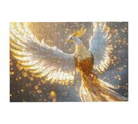 Puzzle 1500 Piezas Fénix, Puzzle Pájaro, Puzzles 1500 Adultos, Rompecabezas Adultos con Caja Regalo, Rompecabezas de Madera Desafiante para Toda la Familia, Regalos Originales para Mujer Decor -3430