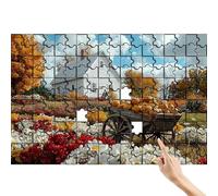 Puzzle 1500 Piezas Flor, Rompecabezas Adultos, Juegos Educativos Familiares, Desafía el Puzzle Nube Creativo, Conjunto Colorido e Interesante con Caja para Regalo Mujer Decoracion Habitacion H-2