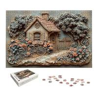 Puzzle 1500 Piezas Jardín para Adultos, Puzzle Paisajes de Madera con Caja Regalo para Adultos, Rompecabezas Desafiante para Toda la Familia, Rompecabezas para Regalo Mujer y Regalo Hombre, -4983