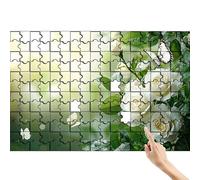 Puzzle 1500 Piezas Mariposa, Rompecabezas Adultos, Juegos Educativos Familiares, Desafía el Puzzle Rosa Creativo, Conjunto Colorido e Interesante con Caja para Regalo Mujer Decoracion Habitacion D-2