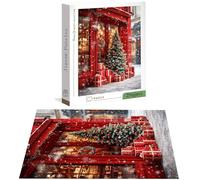 Puzzle 1500 Piezas Navidad, Puzzle Regalo con Caja para Adultos, 87x57 cm, DIY 1500 Piezas Rompecabezas Madera para Adultos, Rompecabezas Desafiante para Decoracion Hogar y Pared, Regalo Mujer H-7707