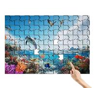 Puzzle 1500 Piezas para Adultos Coral, Puzzle Delfín Juegos Educativos Desafiando lo Imposible, Conjunto Entretenimiento Divertido y Colorido con Caja para Decoracion Hogar Regalos para Hombre I-1