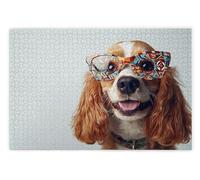 Puzzle 1500 Piezas para Adultos, Puzzle 1500 Piezas de Madera, DIY Rompecabezas de Madera para Adultos, Rompecabezas Desafiante para Toda la Familia, Regalos para Mujeres y Hombres, Tema: Perro, A-46