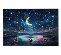 Puzzle 1500 Piezas para Adultos, Puzzle 1500 Piezas de Madera, DIY Rompecabezas de Madera para Adultos, Rompecabezas Desafiante para Toda Familia, Regalo Mujer/Hombre, Tema: Día de San Valentín, Z-32