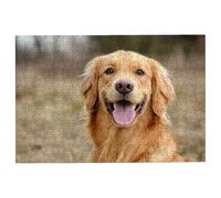 Puzzle 1500 Piezas Perro, Puzzle Madera Animal, Clásico Rompecabezas Desafiante para Toda la Familia, Juguetes Rompecabezas Letras en la Parte Posterior, Regalos Originales para Hombre Decor -2043