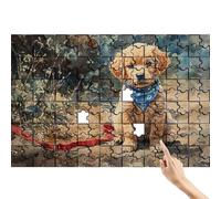 Puzzle 1500 Piezas Perro, Rompecabezas Adultos, Juegos Educativos Familiares, Desafía el Puzzle Lindo Creativo, Conjunto Colorido e Interesante con Caja para Regalo Mujer Decoracion Habitacion U-2