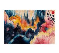 Puzzle 1500 Piezas, Puzzle Abstracto con Caja Regalo para Adultos, Rompecabezas de Madera, Rompecabezas Desafiante para Decoracion Navidad, Regalo Mujer, Cuadros Decoracion Salon Modernos, (Moda) A-47