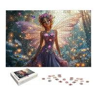 Puzzle 1500 Piezas, Puzzle Elfos con Caja Regalo, Jardín Puzzles 1500 Piezas Adultos, Medidas: 87 x 57 cm, Rompecabezas Adultos de Madera, Rompecabezas Desafiante para Decoración Hogar y Pared, -5220