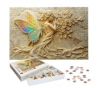 Puzzle 1500 Piezas, Puzzle Elfos de Madera para Adultos, Regalos -3014 | De Madera, Caja Colorida, 87x57cm, 2 mm de Grosor, Un Reto, Home Decoration, Regalo