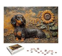 Puzzle 1500 Piezas, Puzzle Girasol con Caja Regalo, Sin Embargo Puzzles 1500 Piezas Adultos, Medidas: 87 x 57 cm, Rompecabezas Adultos de Madera, Rompecabezas Desafiante para Decoración Hogar, -5234