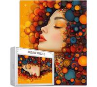 Puzzle 1500 Piezas, Puzzles Adultos, Color Obra de Arte de Juego de Rompecabezas para Adultos, Mujer Pasatiempo Creativo, Diversión, DIY para Decoración del Hogar 87x57cm H-8482