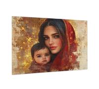 Puzzle 1500 Piezas Religión Puzzle Mujer Rompecabezas DIY con Caja de Regalo,Pasatiempo Creativo,Regalos Originales para Mujer,Juego Familiar Actividades Creativas, Wall Decoration 87 x 57 cm -1115Y