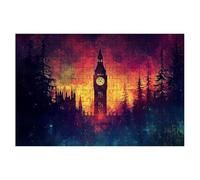 Puzzle 1500 Piezas, Rompecabezas Adultos Londres, Puzzles Adultos Bosque, Puzzle Madera Desafiante para Toda la Familia, Clásico Rompecabezas con Caja Regalo, Regalos Originales para Hombre -2231