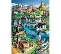 Puzzle 1500 pzas castillo de europa educa 12015