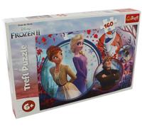 Puzzle 160 piezas Hermanas Aventura - Frozen 2