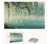 Puzzle 200 Piezas Adultos Árbol & Primavera, Rompecabezas con Letras Traseras y Póster, Pasatiempo Antiestrés, Decoración de Pared, Regalo Decorar Mujer Hombre 35 x 25 cm (14 Años +) P3#317