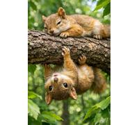 Puzzle 200 Piezas Adultos Ardillas Animales, Rompecabezas Adultos Dificil 35x25cm, Estimula la Concentración y Antiestrés, Juego de Habilidad para Toda la Familia
