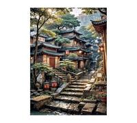 Puzzle 200 Piezas Adultos Camino Rural, Rompecabezas Imposable Entretenimiento Creativo Diversión, Puzzles Adultos 200 Piezas 35 x 25 cm