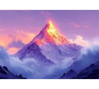 Puzzle 200 Piezas Adultos Montaña Puzle Imposible Paisaje Arte Jigsaw Puzzles Educa de Rompecabezas y Juego Familiar para Adultos y Adolescente a Partir de 14 Años Entretenimiento Regalos P-829