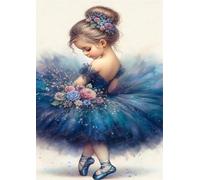 Puzzle 200 Piezas Adultos Niña Las Flores, Retos Divertidos, Relajarse, Desarrolla la Concentraciòn Mentàl, Rompecabezas Adultos 200 Piezas 35 x 25 cm