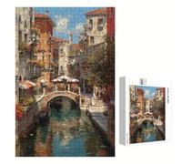 Puzzle 200 Piezas Adultos Paisaje & Ciudad, Rompecabezas con Letras Traseras y Póster, Pasatiempo Antiestrés, Decoración de Pared, Regalo Decorar Mujer Hombre 35 x 25 cm (14 Años +) P3#969