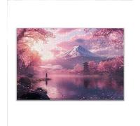 Puzzle 200 Piezas Adultos Puzzle Japón Paisaje Rompecabezas Adultos XXL 35 x 25cm, Impossible Rompecabezas, Jigsaw Arte Juego Educa Familiar Aliviar El Estrés, Regalos para Hombres y Mujeres V-51