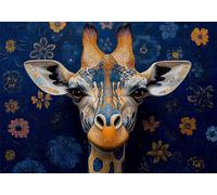 Puzzle 200 Piezas Animal Rompecabezas Adultos Jirafa Puzzles Desafío Imposible 35x25cm Rompecabezas DIY Pintura para Adultos y Chico Mayores de 14 Años Regalos Mujeres para Decoración del Hogar C-636
