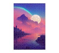 Puzzle 200 Piezas Resumen Paisaje, Rompecabezas para Adultos 35x25 cm, Juguete desafío y Juego Educativo, Ejercita Paciencia y Concentración, Puzzles 200 Piezas Adultos