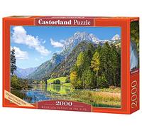 Puzzle 2000 elementów Schronisko Górskie w Alpach