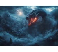 Puzzle 2000 Pieces Drago Impossible Rompecabezas Juego Educativo Puzzle De Madera Adultos para Adultos Y NiñOs A Partir De 14, Ejercer La Capacidad De Pensamiento LóGico, para Regalos Festival P-4