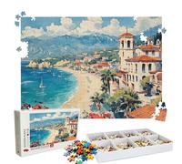 Puzzle 2000 Piezas | Abstracto Villa Puzzle 2000 Piezas Adultos | Encajan Perfectamente | sin Polvo | Rompecabezas Madera para Toda la Familia | Rompecabezas XL para Expertos | Regalo Mujer W3H-698
