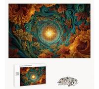 Puzzle 2000 Piezas Adultos Abstracto & Sueño, Rompecabezas con Letras Traseras y Póster, Pasatiempo Antiestrés, Decoración de Pared, Regalo Decorar Mujer Hombre 70 x 100 cm (14 Años +) P3#107