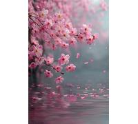 Puzzle 2000 Piezas Adultos Agua Flores, Desarrolla la Concentraciòn y la Logica Desafío de Entretenimiento para la Mente, Puzzles 2000 Piezas 100 x 70 cm