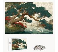 Puzzle 2000 Piezas Adultos Árbol & Pato, Rompecabezas con Letras Traseras y Póster, Pasatiempo Antiestrés, Decoración de Pared, Regalo Decorar Mujer Hombre 70 x 100 cm (14 Años +) P3#132
