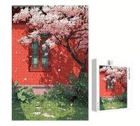 Puzzle 2000 Piezas Adultos Árbol & Rosa, Rompecabezas con Letras Traseras y Póster, Pasatiempo Antiestrés, Decoración de Pared, Regalo Decorar Mujer Hombre 75 x 105 cm (14 Años +) P3#873