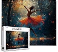 Puzzle 2000 Piezas Adultos Bailar Puzzle Imposible Rompecabezas Pieza De Madera Jigsaw Un Rompecabezas Desafiante, Uegos Rompecabezas para Toda La Famili Regalo Hombres Mujeres Mayores 70.5X99.5cm A-4